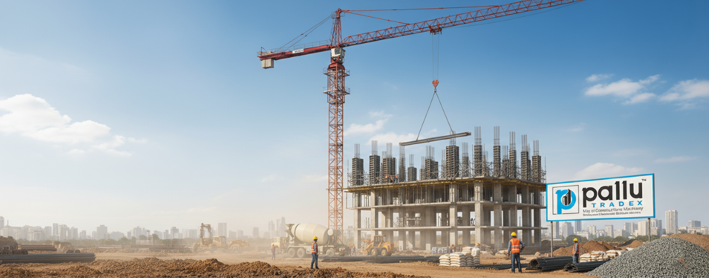 pallutradex, pallu tradex, construction, machinery, manufacturing, jay chauhan