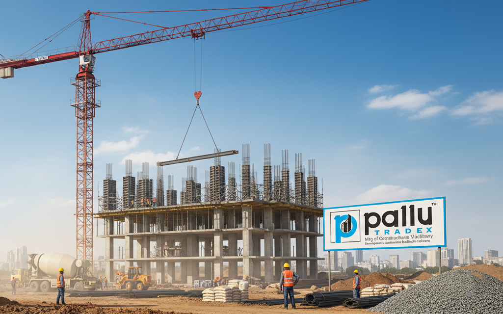 pallutradex, pallu tradex, construction, machinery, manufacturing, jay chauhan